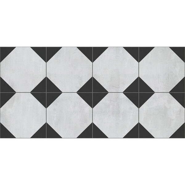 Alfombra Vinílica Vintage Rombos