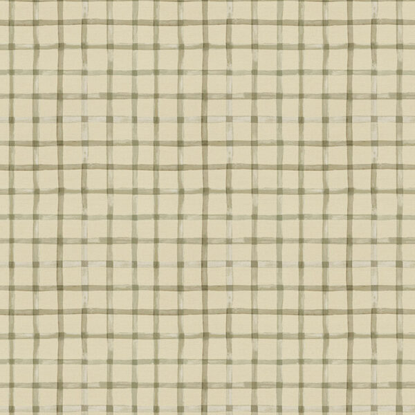Papel pintado autoadhesivo Vichy Acuarela Oliva