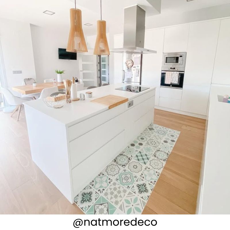 alfombra vinílica cocina