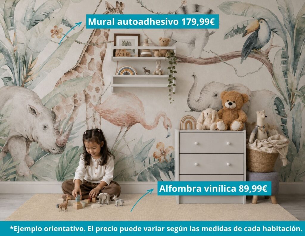 alfombra vinílica infantil